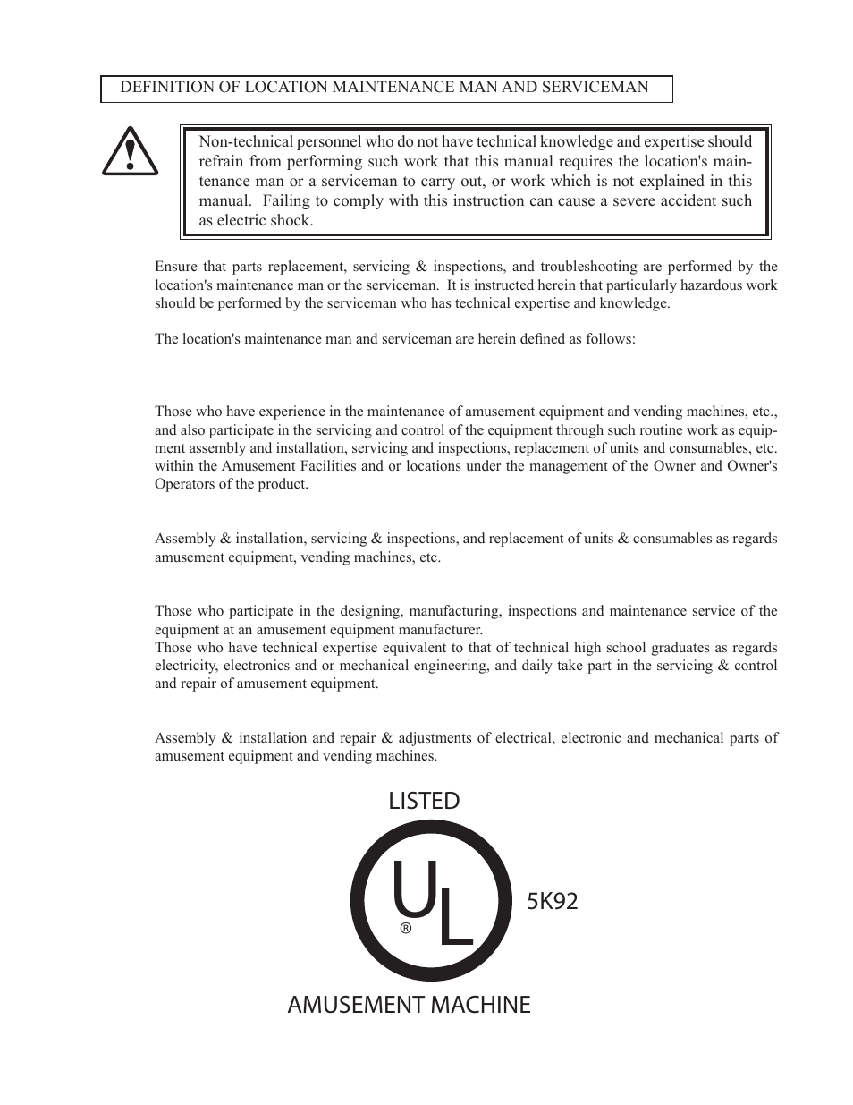 Warning | Sega LTM170E6-L04 User Manual | Page 7 / 66