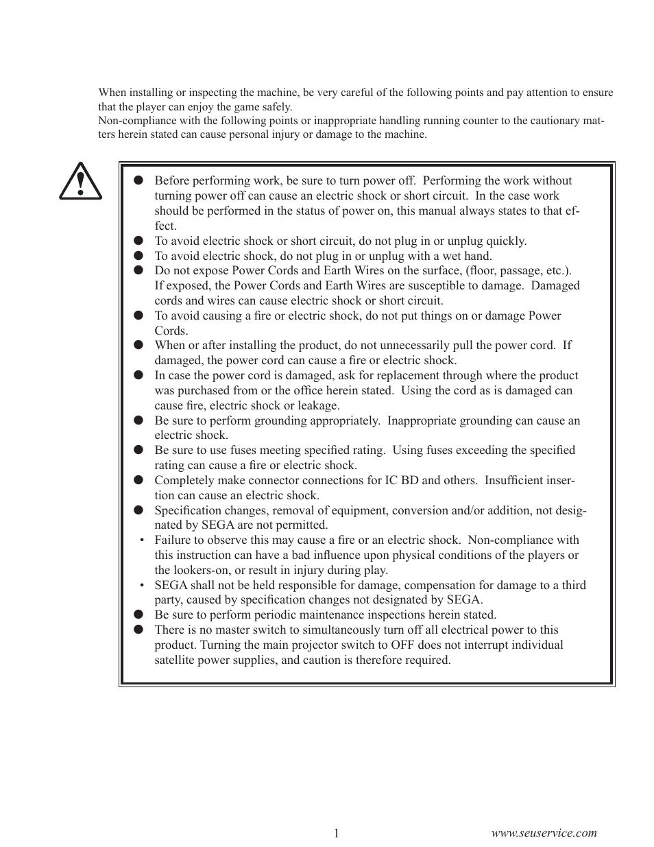 Warning, Handling precautions | Sega LTM170E6-L04 User Manual | Page 9 / 66