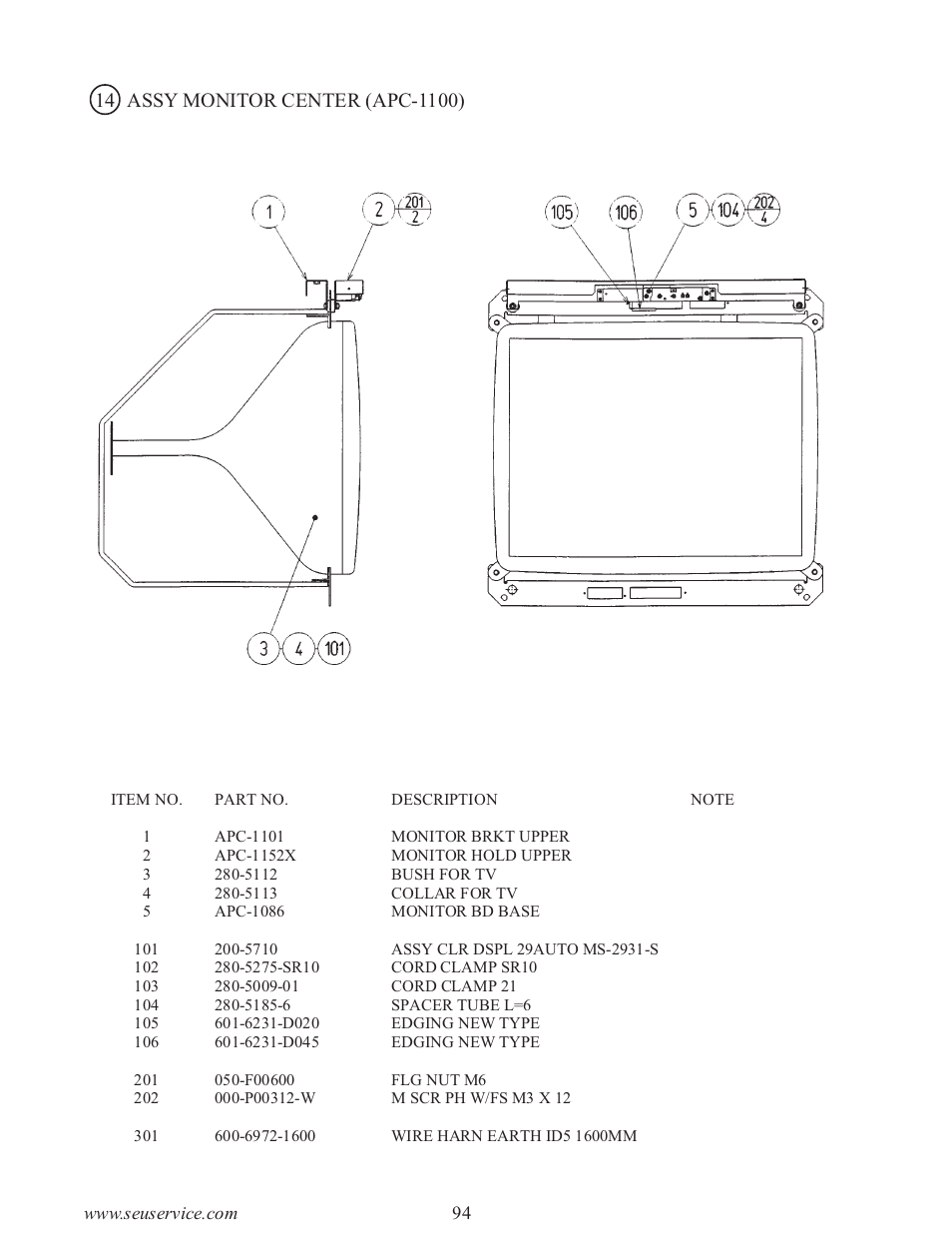 Sega type twin F355 User Manual | Page 101 / 153