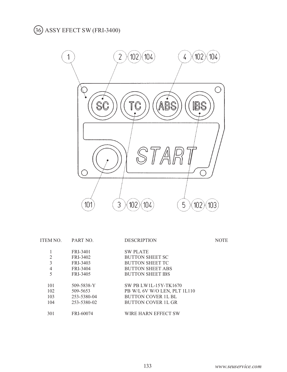 Sega type twin F355 User Manual | Page 140 / 153