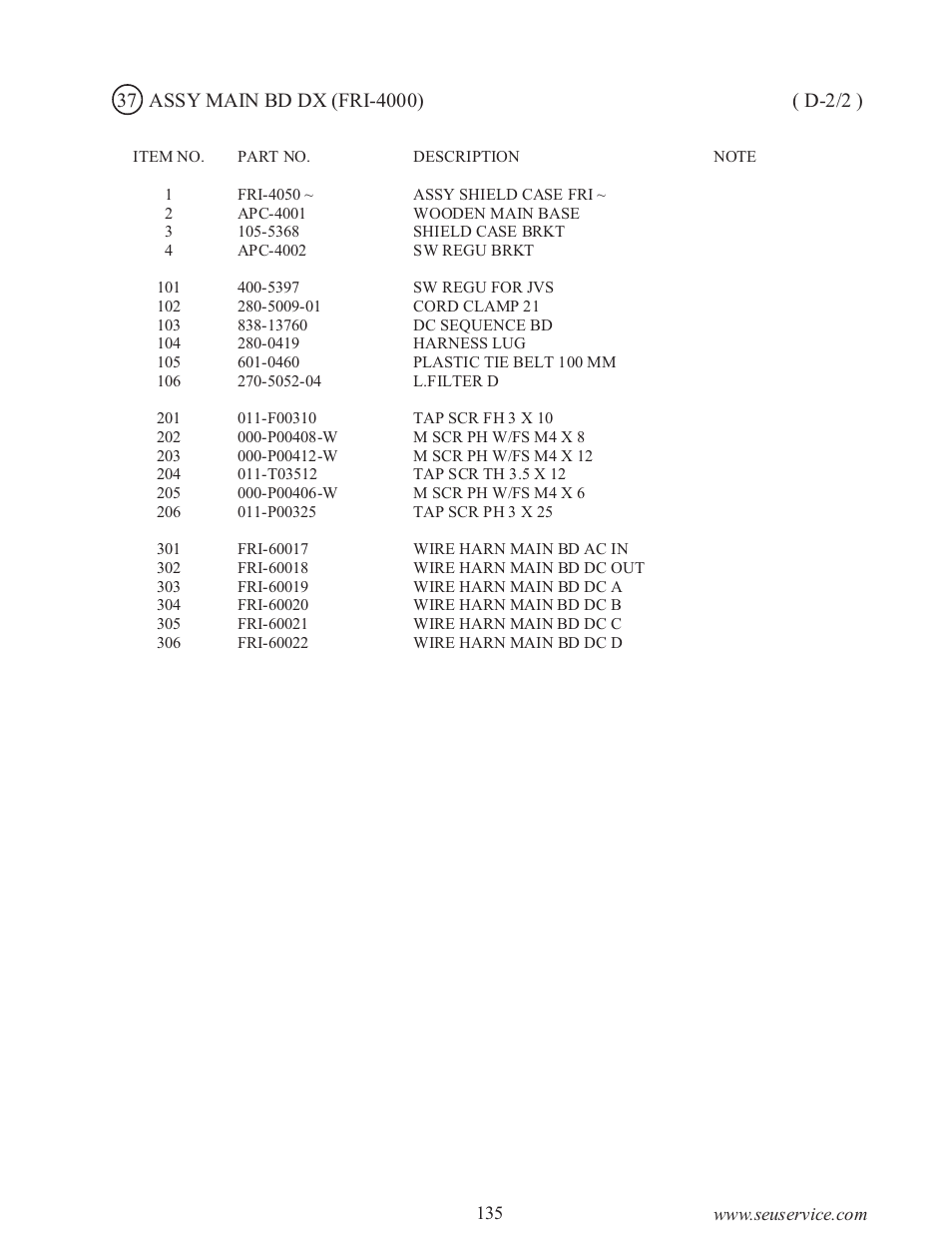 Sega type twin F355 User Manual | Page 142 / 153