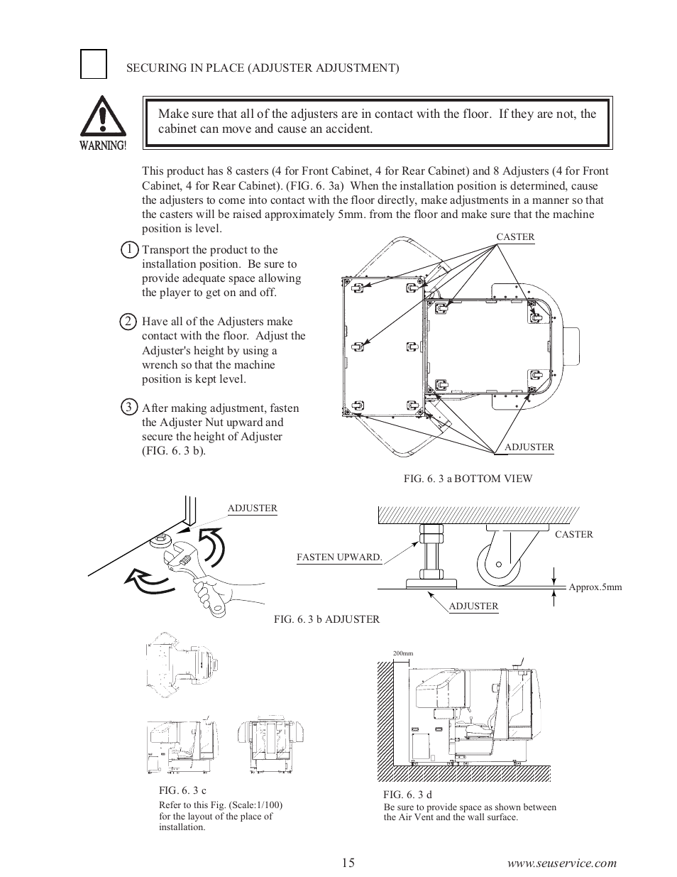Sega type twin F355 User Manual | Page 22 / 153