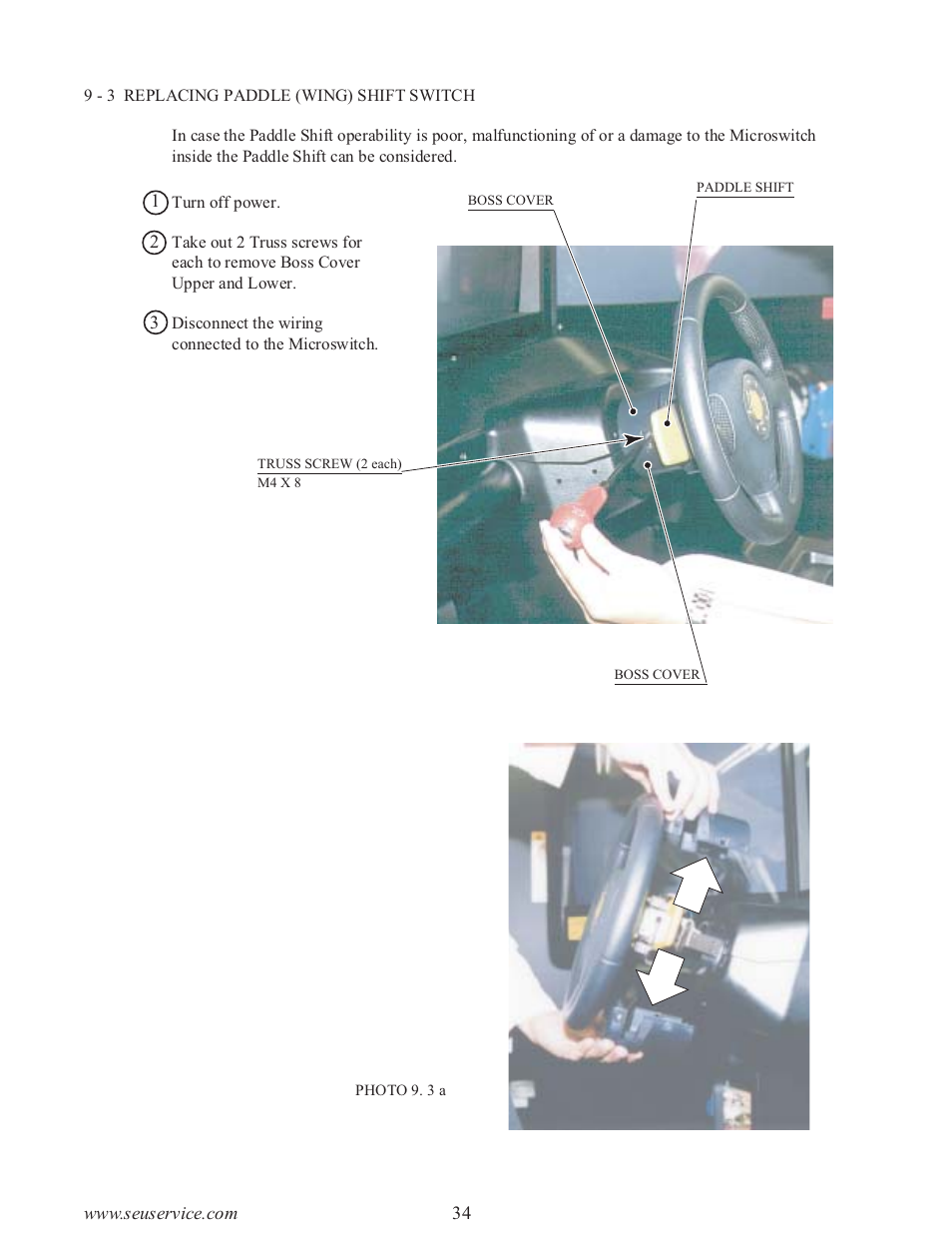Sega type twin F355 User Manual | Page 41 / 153
