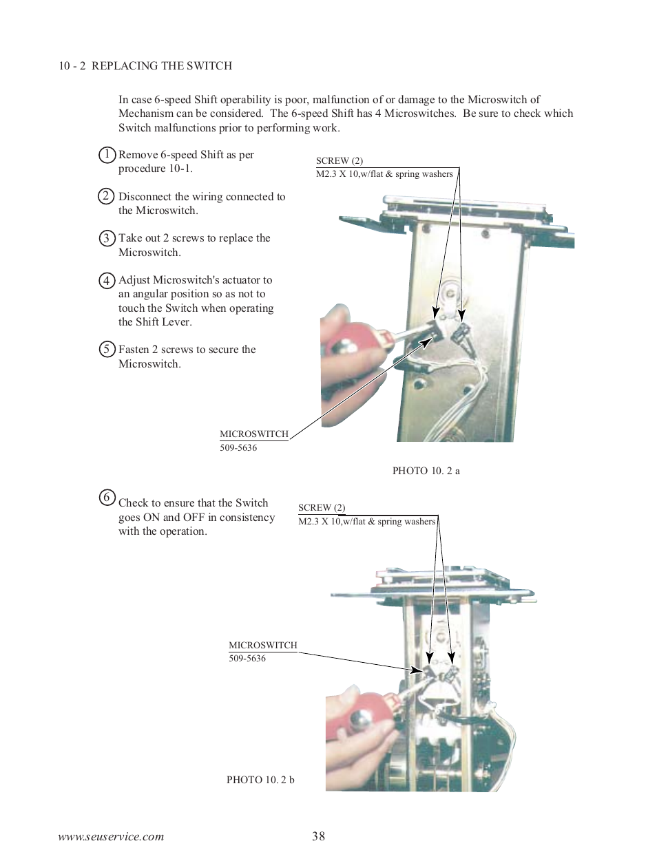 Sega type twin F355 User Manual | Page 45 / 153