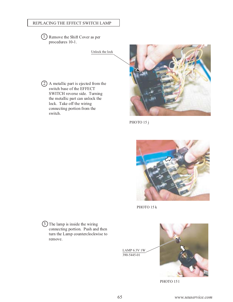 Sega type twin F355 User Manual | Page 72 / 153