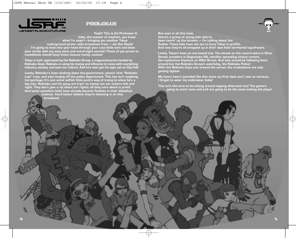 Prologue | Sega IG02401E User Manual | Page 5 / 26