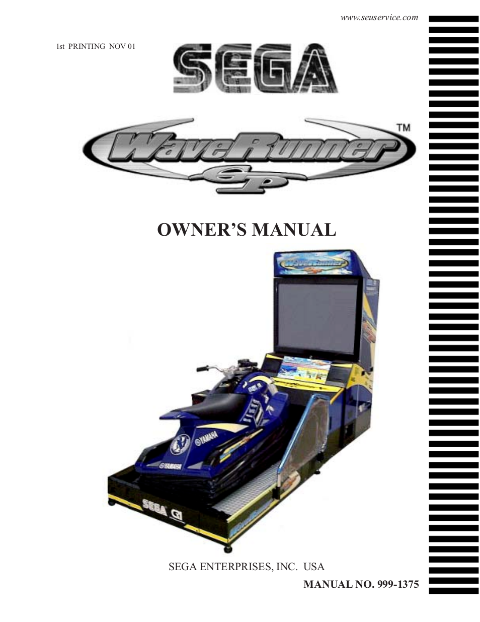 Sega WaveRunner GP User Manual | 182 pages