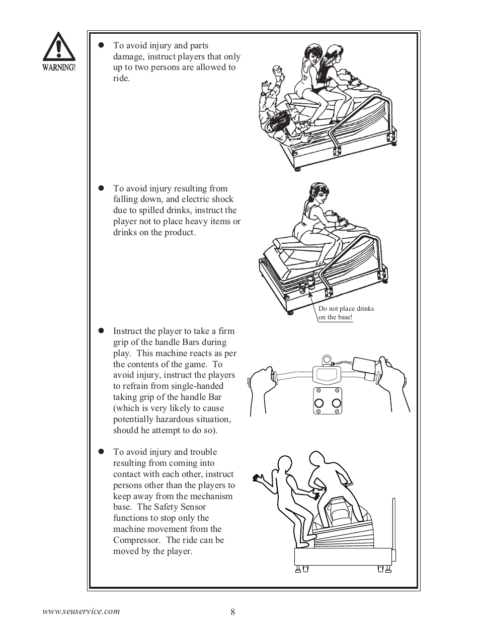 Sega WaveRunner GP User Manual | Page 17 / 182