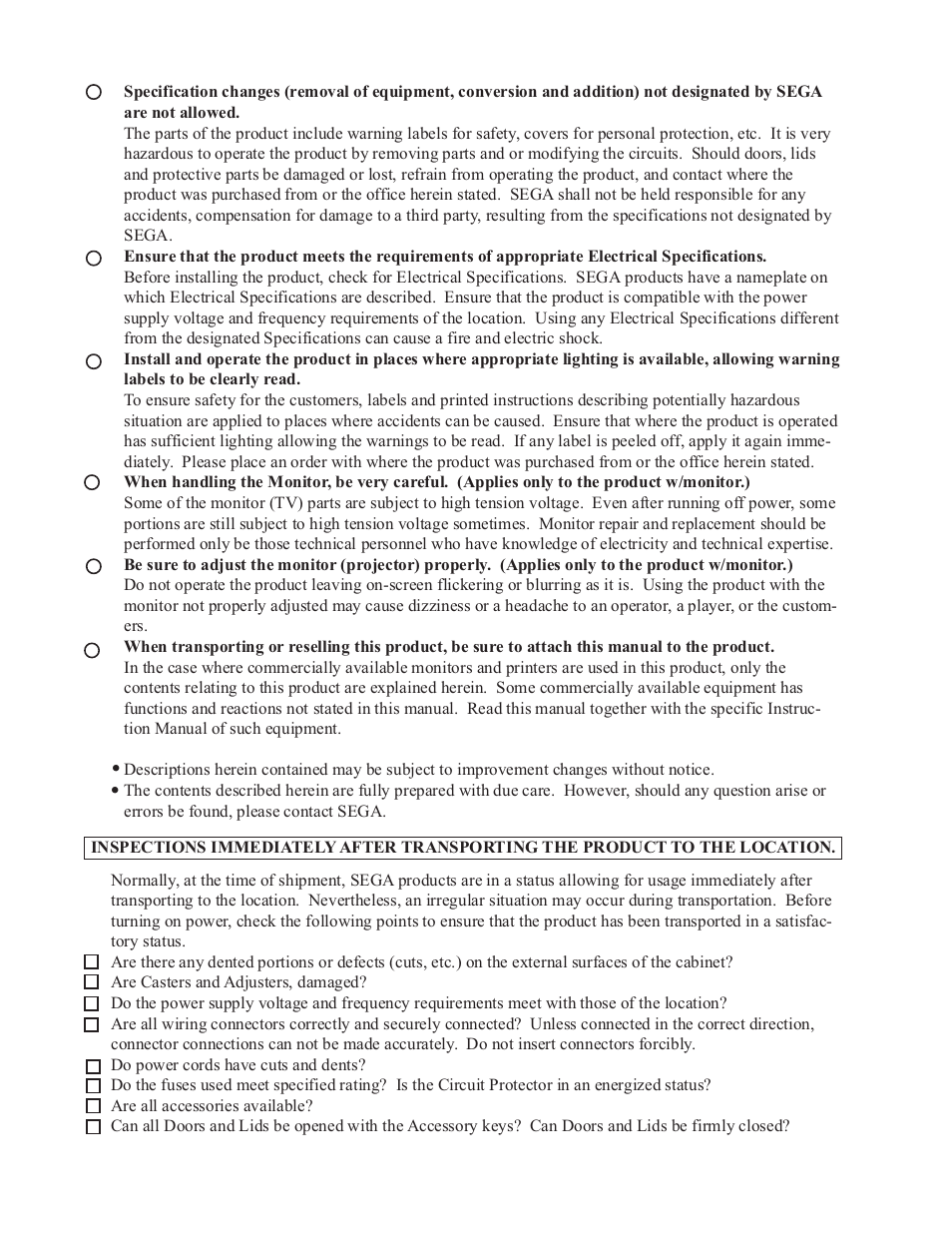 Sega WaveRunner GP User Manual | Page 4 / 182
