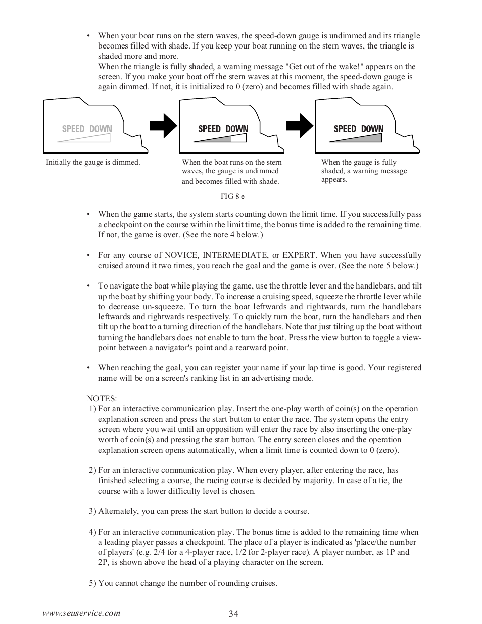 Sega WaveRunner GP User Manual | Page 43 / 182