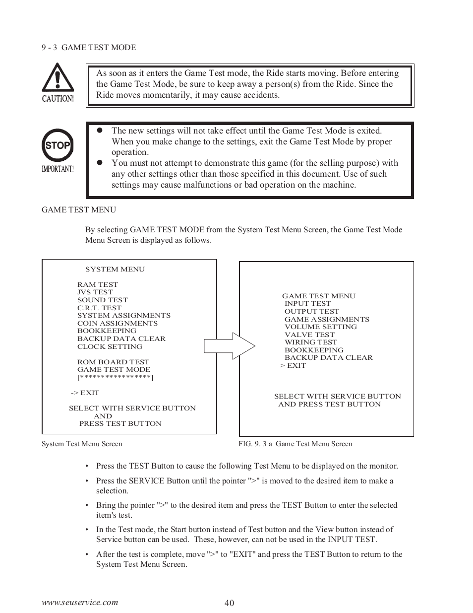 Sega WaveRunner GP User Manual | Page 49 / 182