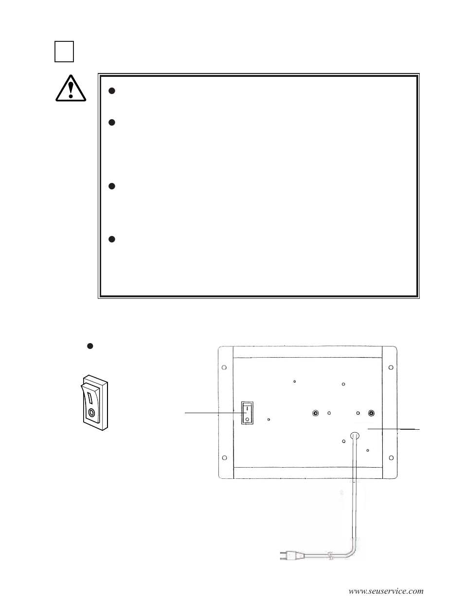 Warning | Sega INITIAL "D" TYPE TWIN. User Manual | Page 31 / 124