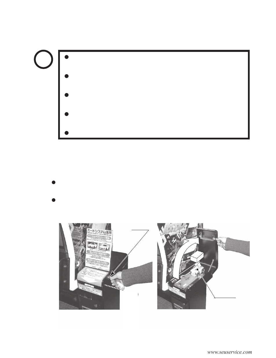 Stop, Important, Card reader/writer | Sega INITIAL "D" TYPE TWIN. User Manual | Page 37 / 124