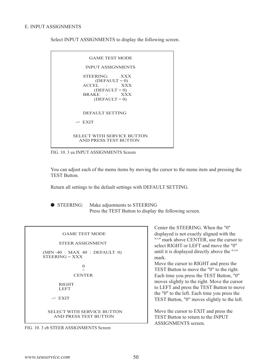 Sega INITIAL "D" TYPE TWIN. User Manual | Page 58 / 124
