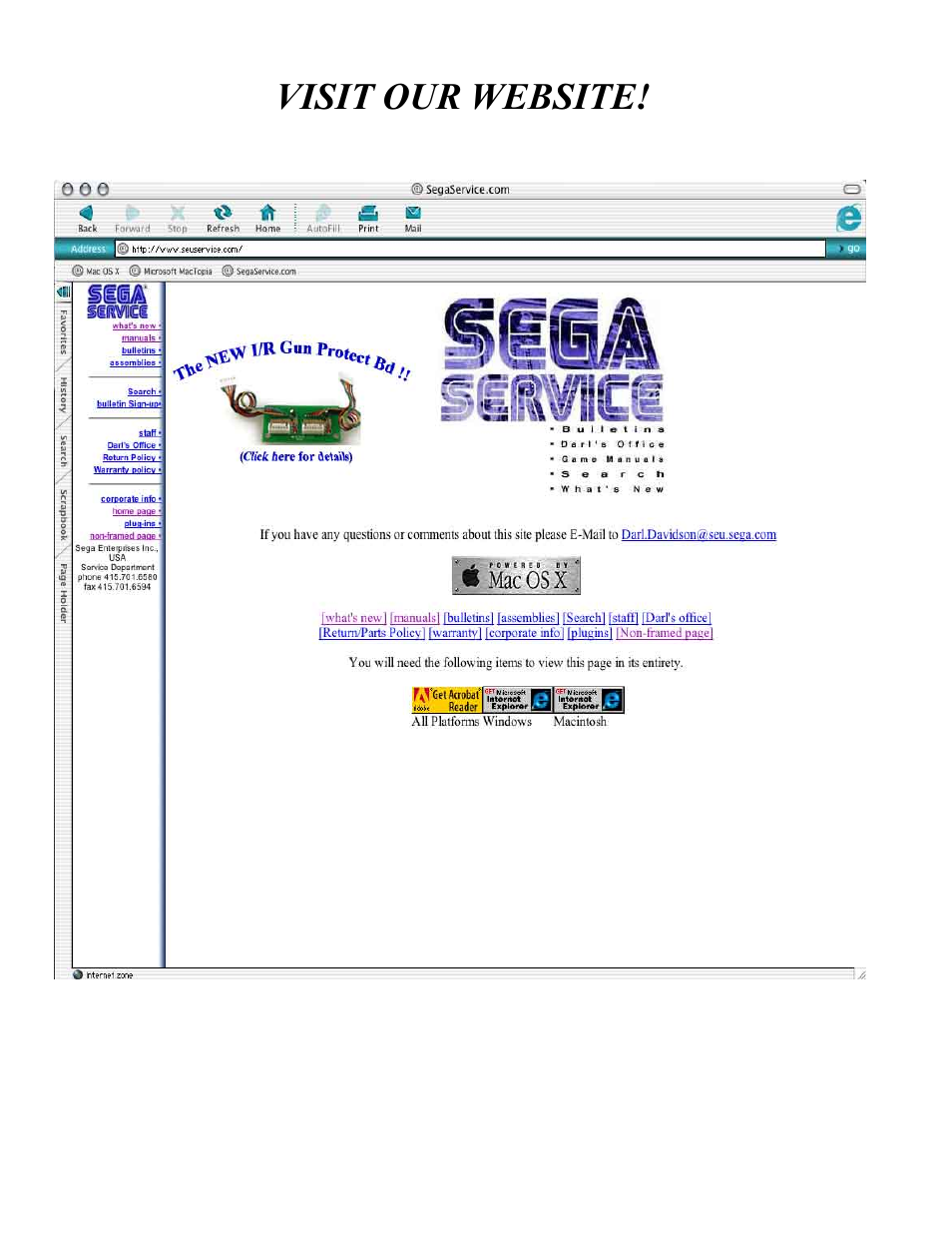 Sega CRAZY TAXI 999-1618 User Manual | Page 2 / 46