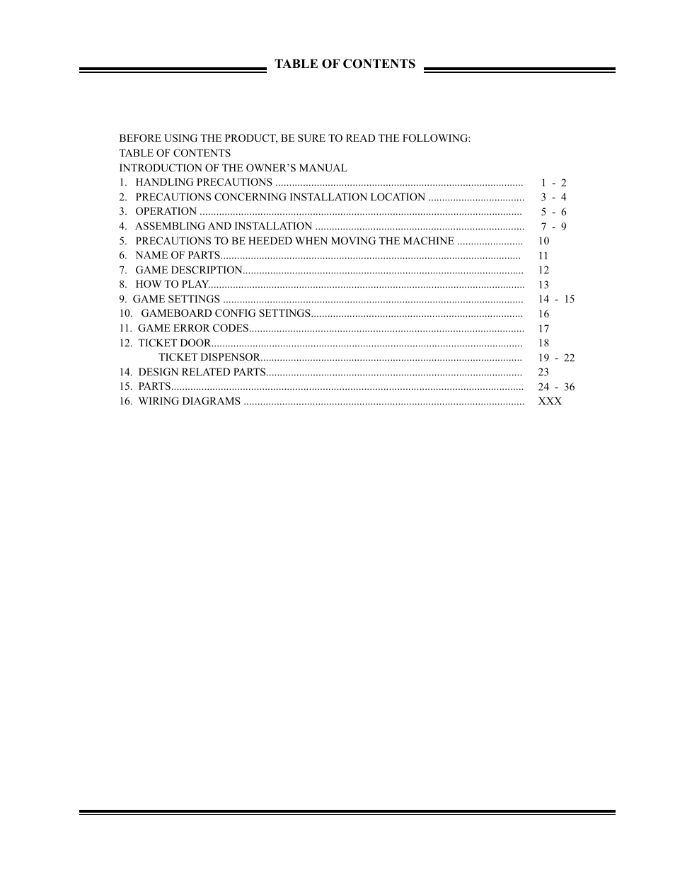 Sega CRAZY TAXI 999-1618 User Manual | Page 5 / 46