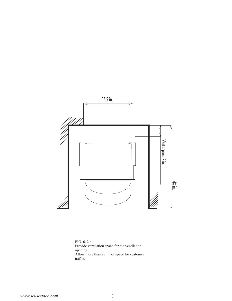 5 in, 48 in | Sega GAME SHOW User Manual | Page 16 / 34
