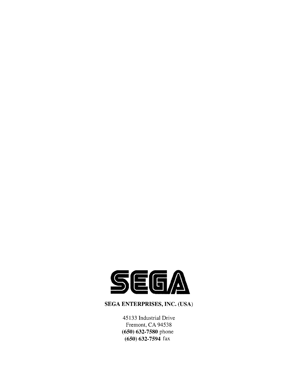 Sega Zombie Revenge User Manual | Page 49 / 49