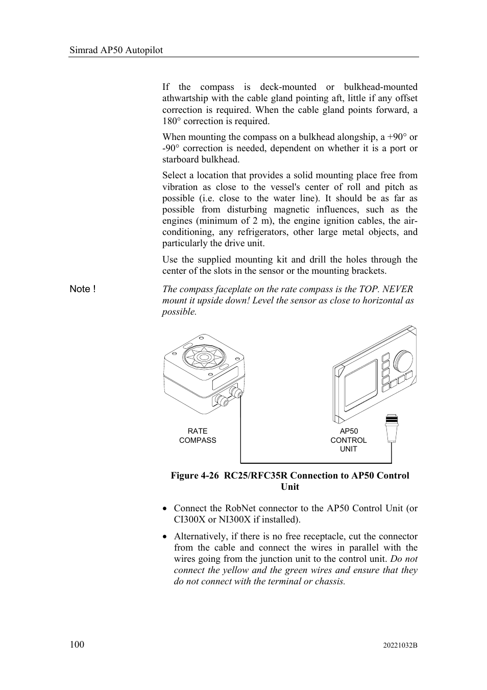 Simrad AUTOPILOT SYSTEM AP50 User Manual | Page 102 / 188