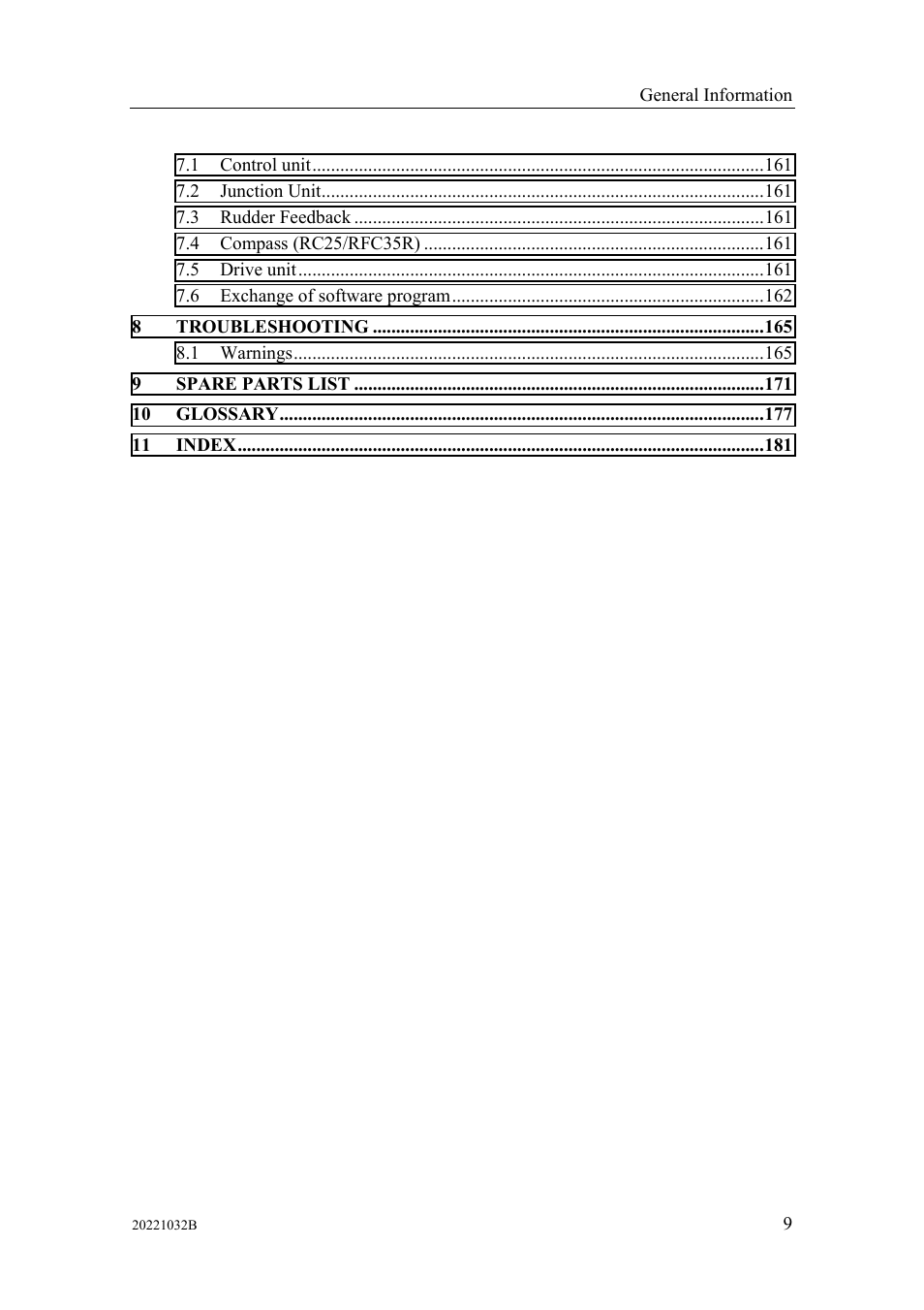 Simrad AUTOPILOT SYSTEM AP50 User Manual | Page 11 / 188