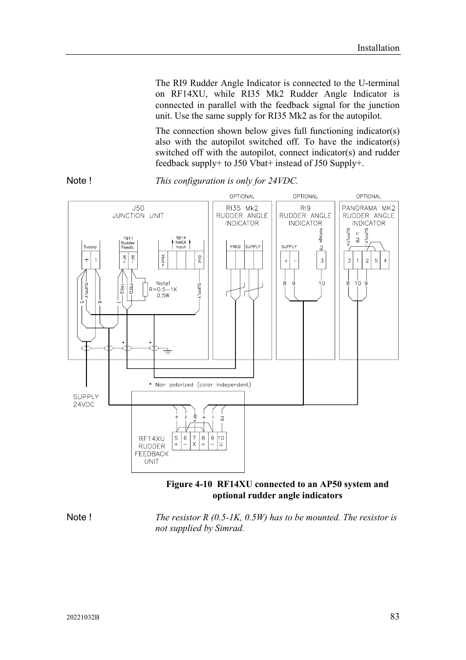 Simrad AUTOPILOT SYSTEM AP50 User Manual | Page 85 / 188