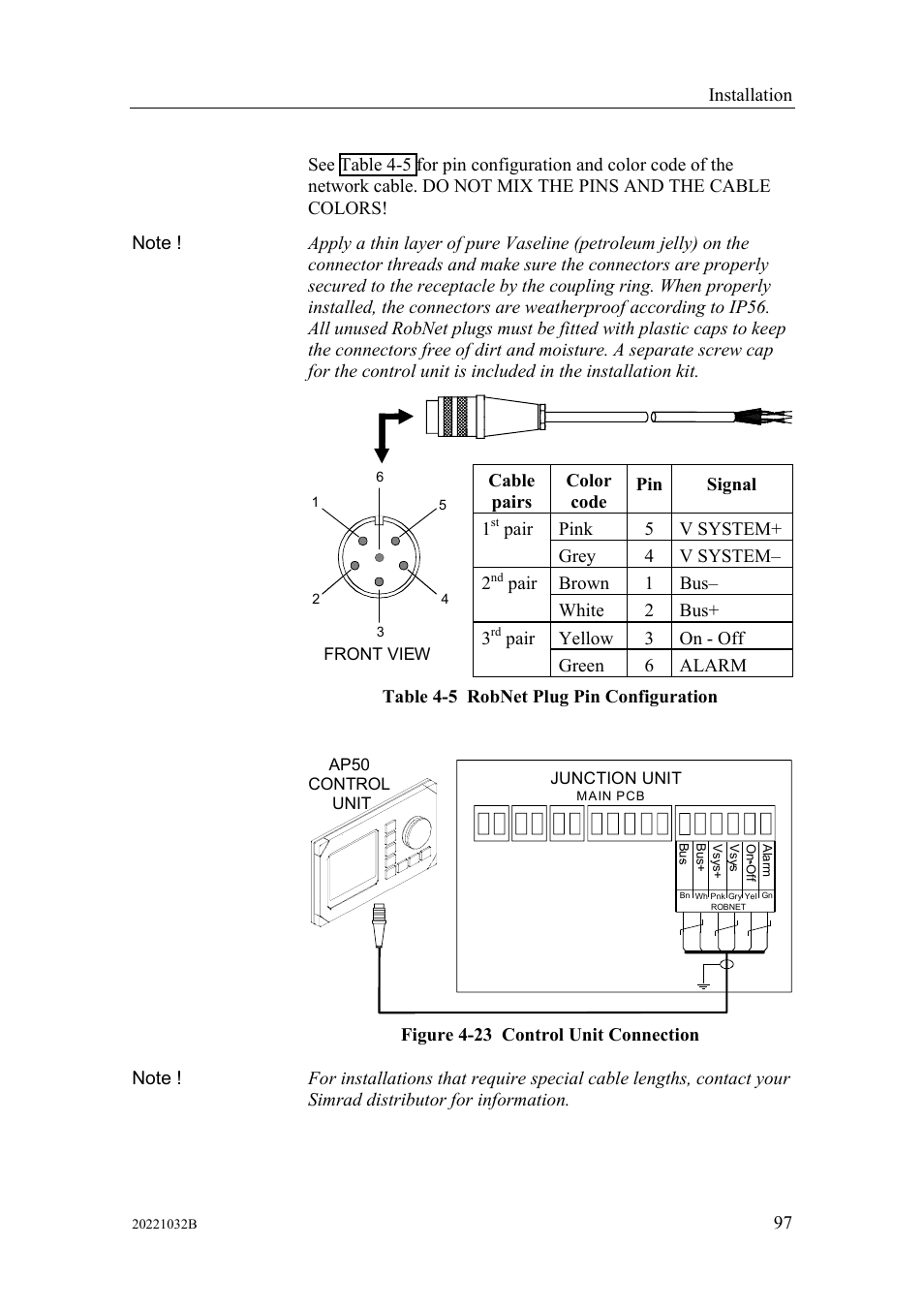 Simrad AUTOPILOT SYSTEM AP50 User Manual | Page 99 / 188