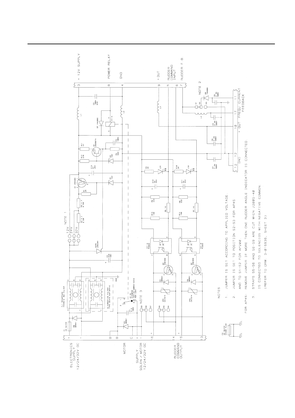 10 j45s, Ircuit diagram | Simrad ROBERTSON AP45 User Manual | Page 115 / 124