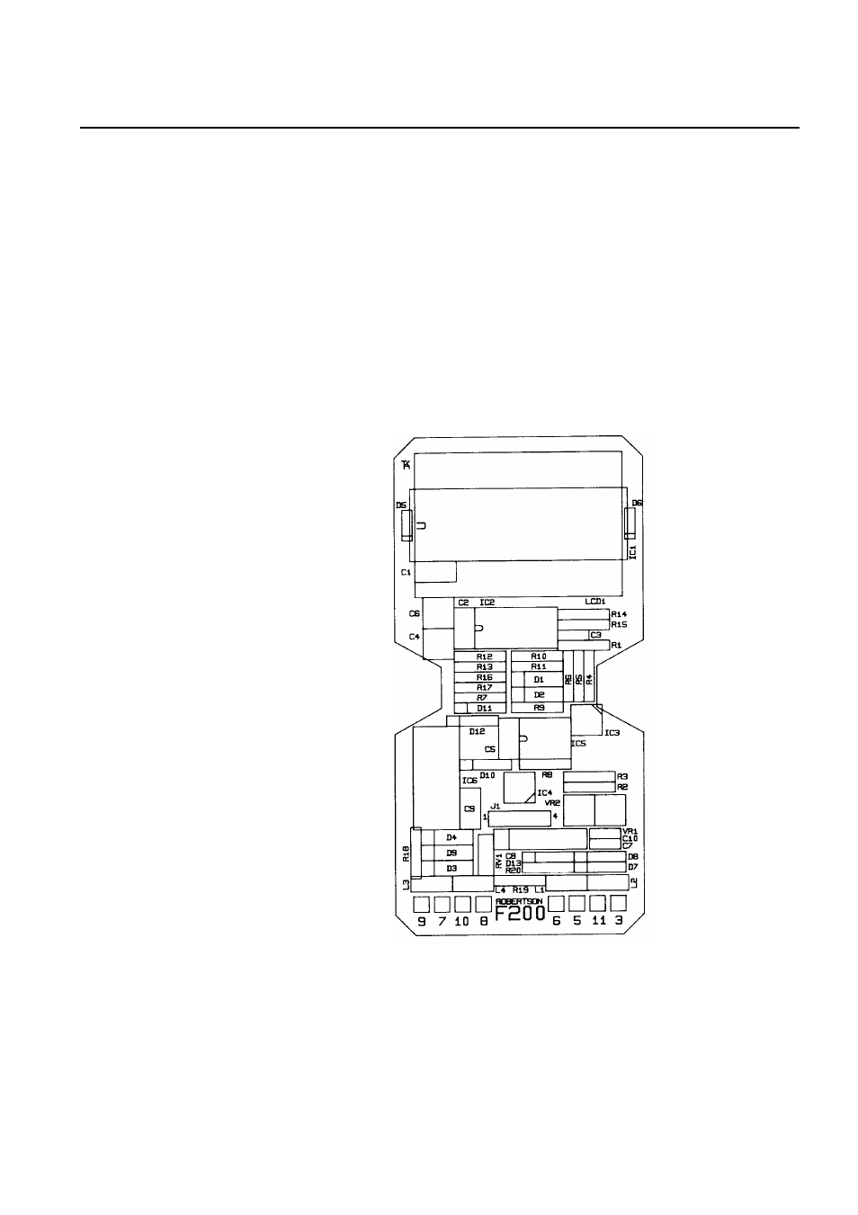 F200-40 remote control, F200-40 remote control -14, 13 f200-40 c | Omponent reference | Simrad ROBERTSON AP45 User Manual | Page 118 / 124