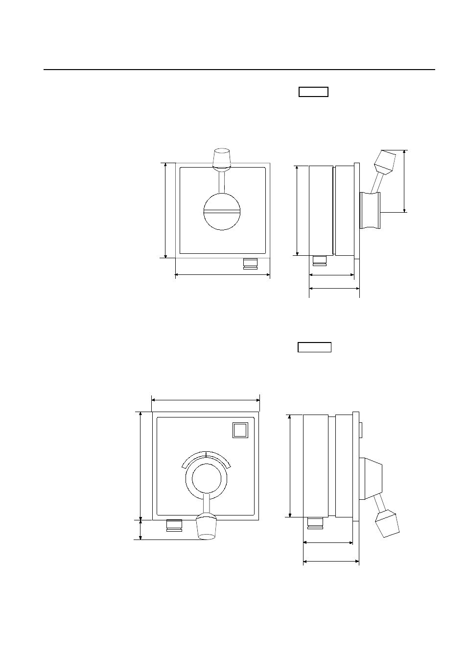 S9 steering lever, Fu91 steering lever, S9 steering lever -8 fu91 steering lever -8 | 9 s9 s, Teering, Ever, Imensions, 10 fu91 s | Simrad ROBERTSON AP45 User Manual | Page 46 / 124