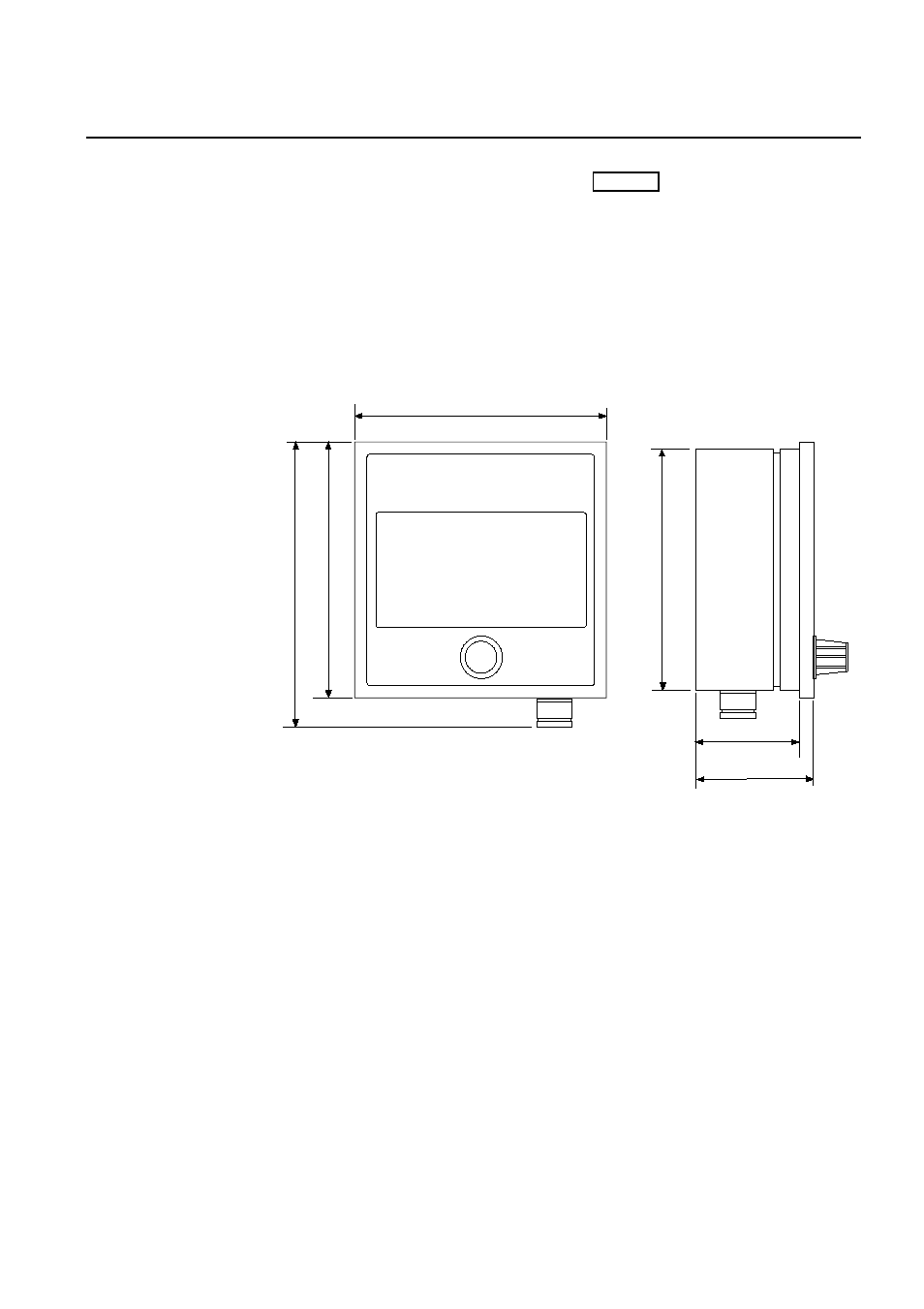 Ri9 rudder angle indicator, Ri9 rudder angle indicator -12, 15 ri9 r | Udder, Ngle, Ndicator, Imensions | Simrad ROBERTSON AP45 User Manual | Page 50 / 124