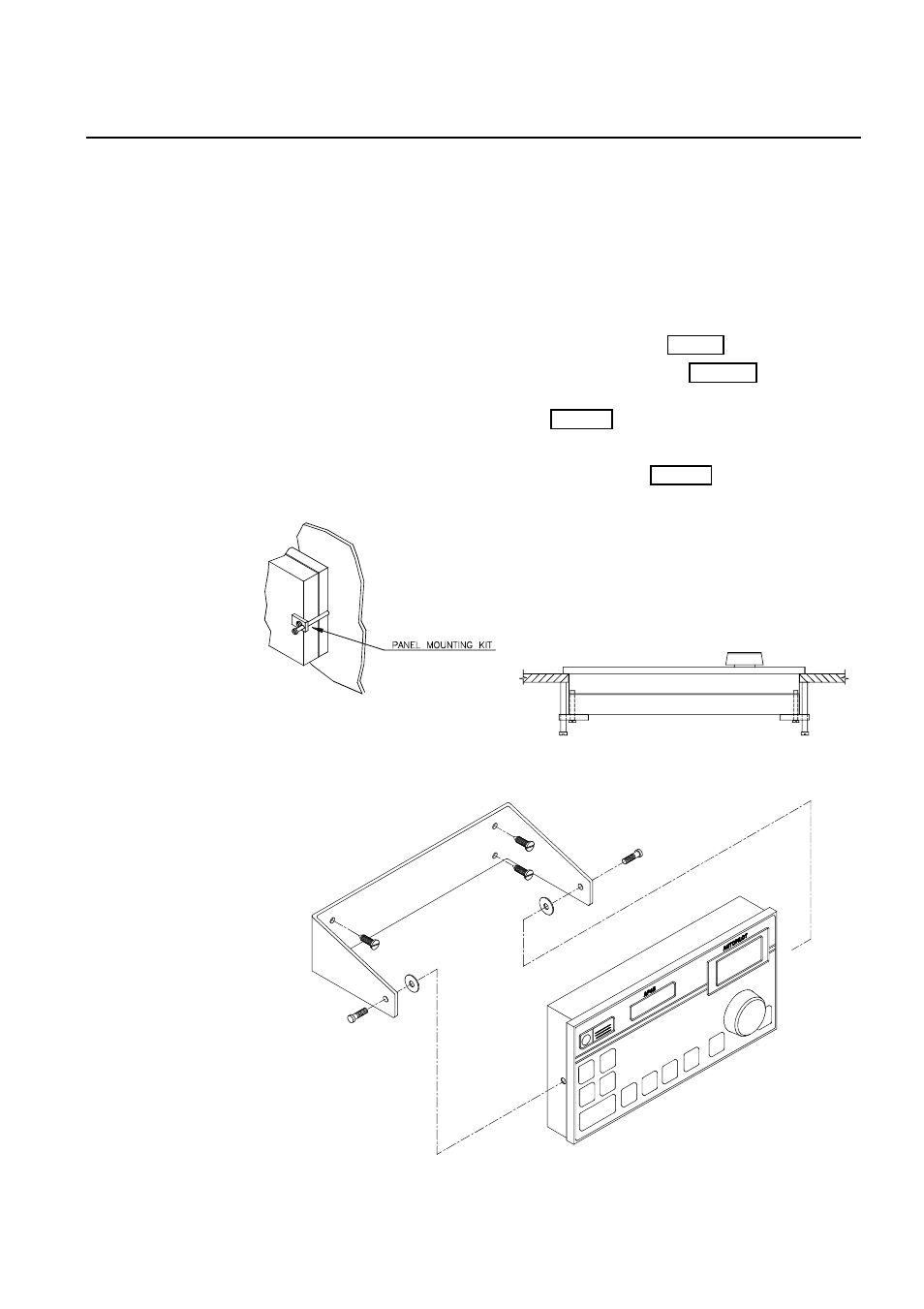 Installation, Unpacking and handling, General | Ap45 control unit, Installation -1, 1 ap45 c, Ontrol, Anel mount, 2 ap45 c, Racket mounting | Simrad ROBERTSON AP45 User Manual | Page 51 / 124
