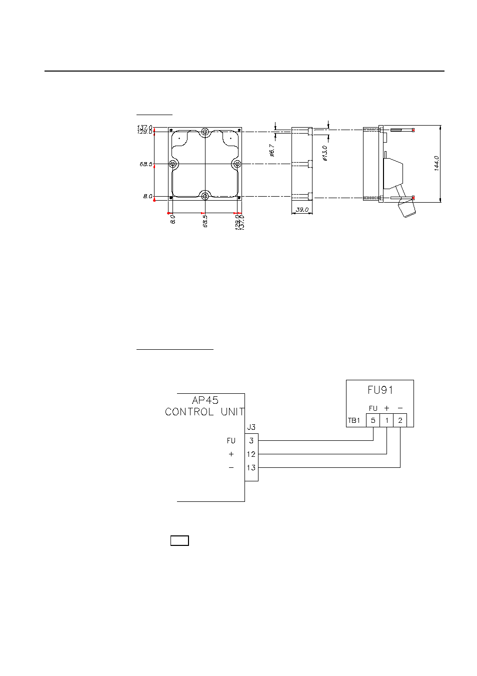 Fu91 steering lever, Fu91 steering lever -28, 31 fu91 m | Ounting, 32 fu91, Without mode switching | Simrad ROBERTSON AP45 User Manual | Page 78 / 124