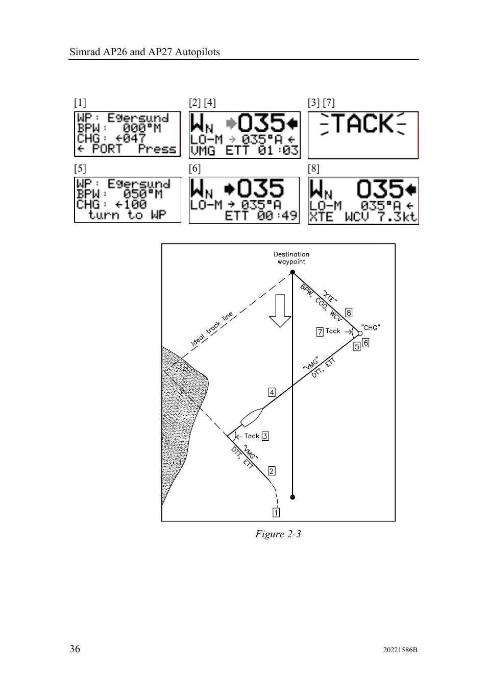 Simrad Autopilot AP26 User Manual | Page 38 / 152