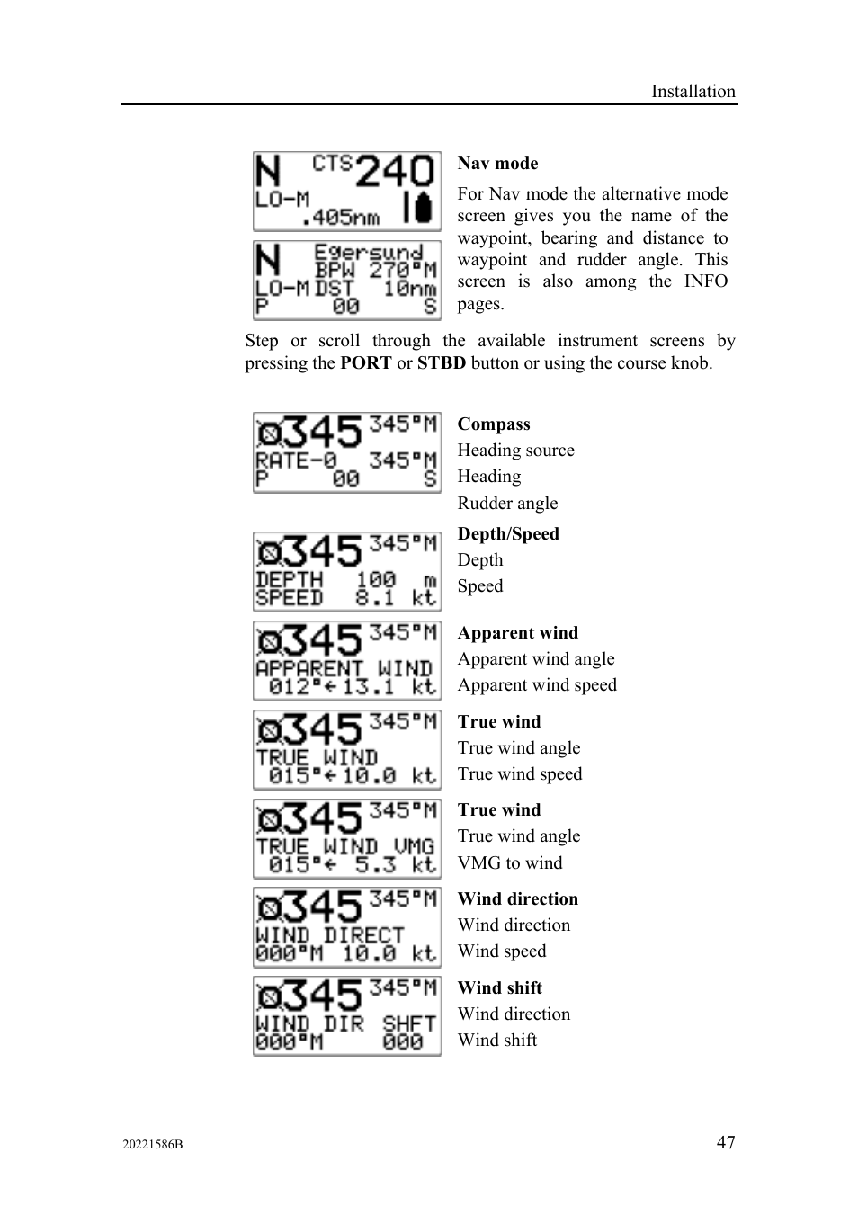 Simrad Autopilot AP26 User Manual | Page 49 / 152