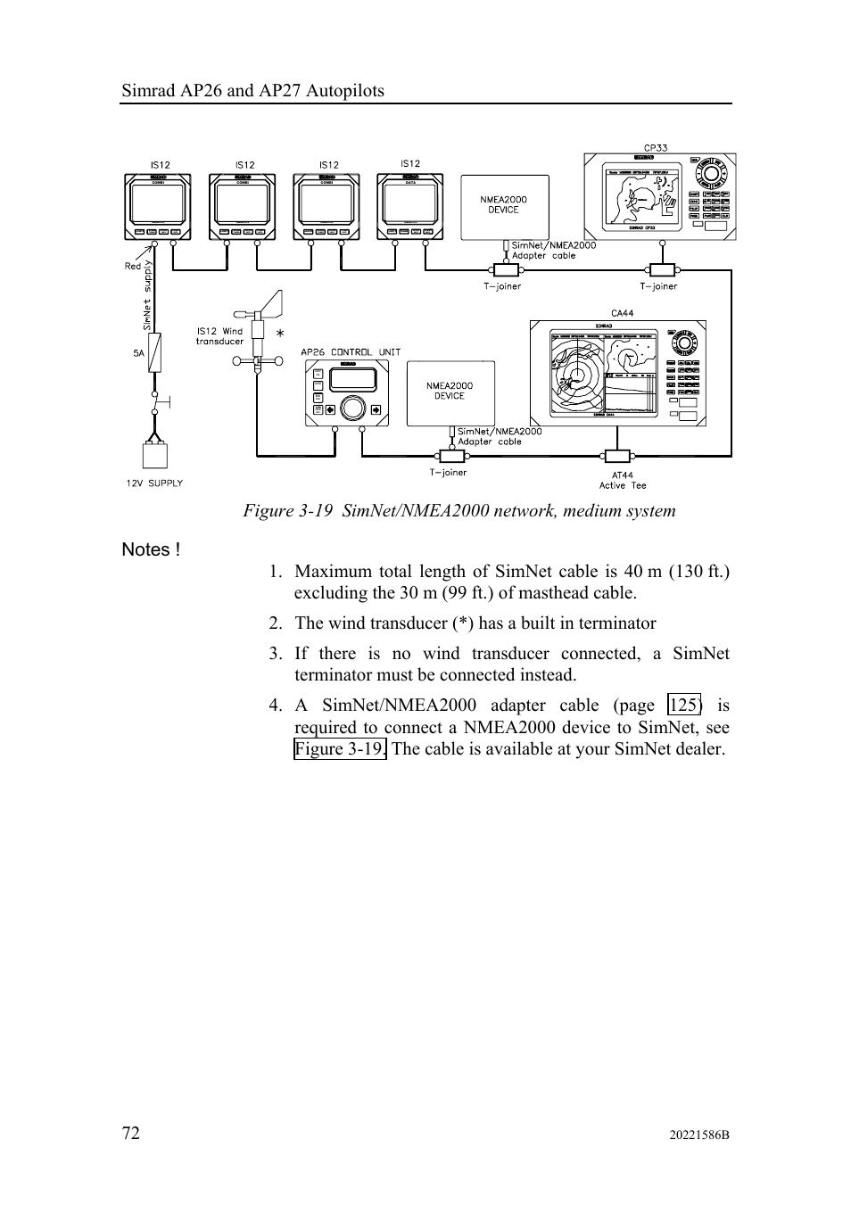Simrad Autopilot AP26 User Manual | Page 74 / 152