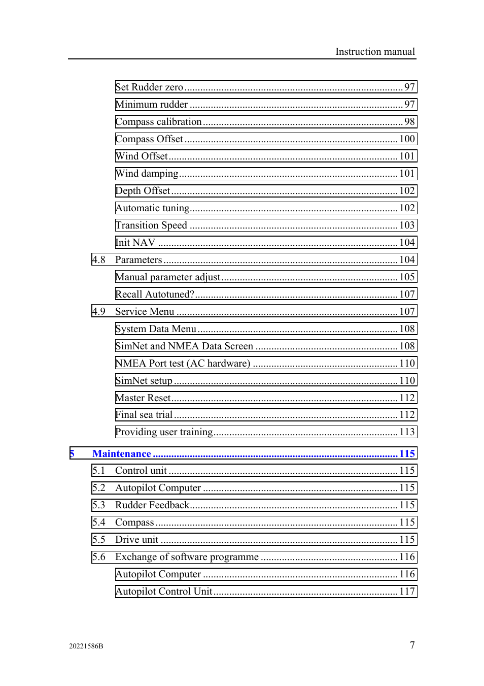 Simrad Autopilot AP26 User Manual | Page 9 / 152