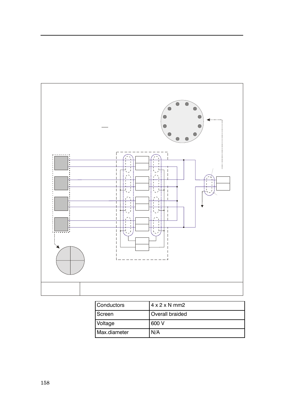 Single frequency, split beam transducer, Special transducer cable is available from simrad | Simrad EQ60 User Manual | Page 170 / 210
