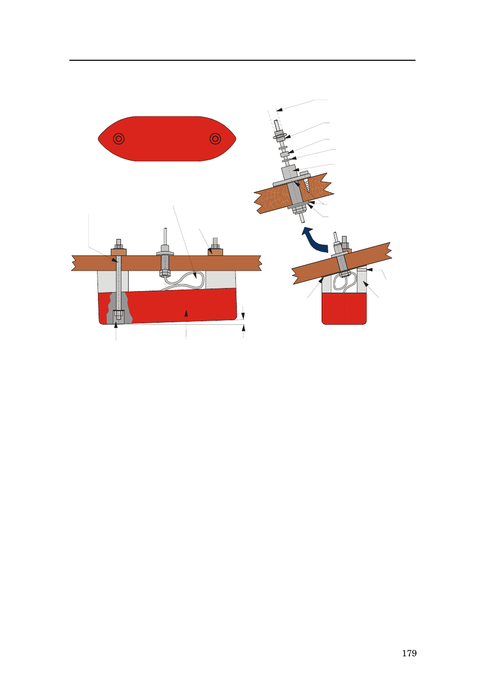 Transducer installation | Simrad EQ60 User Manual | Page 191 / 210