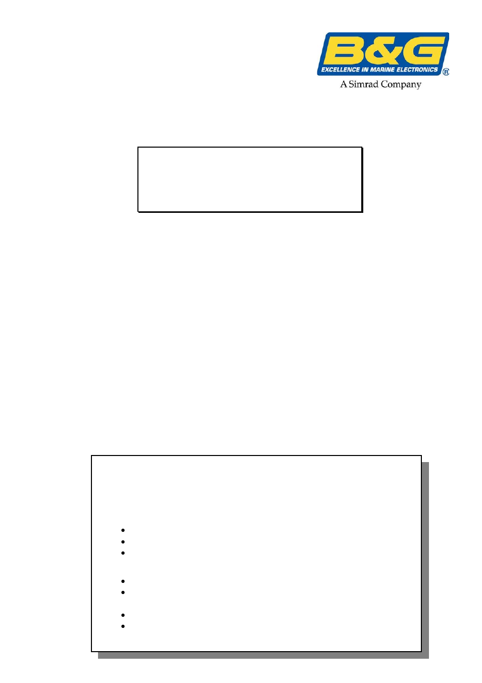 B&G H1000 Autopilot User Manual | 68 pages