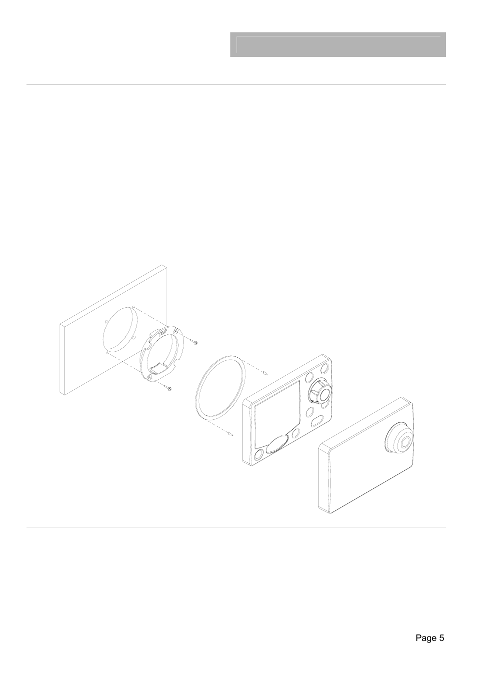 H1000 pilot, Description/installation, Mounting procedure | B&G H1000 Autopilot User Manual | Page 6 / 68