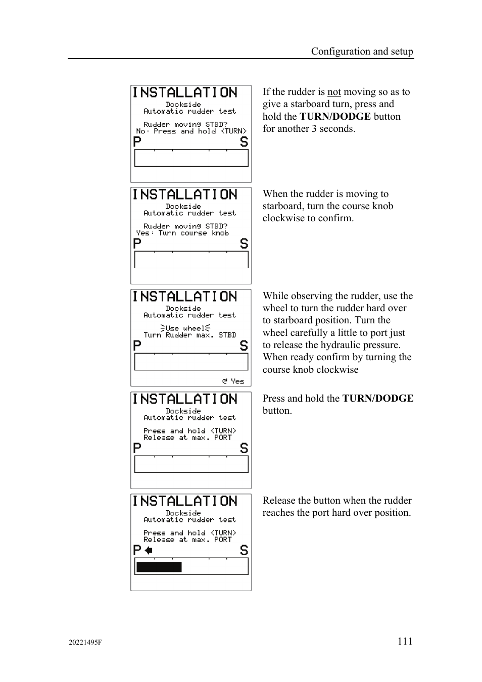 Simrad AP25 User Manual | Page 113 / 172