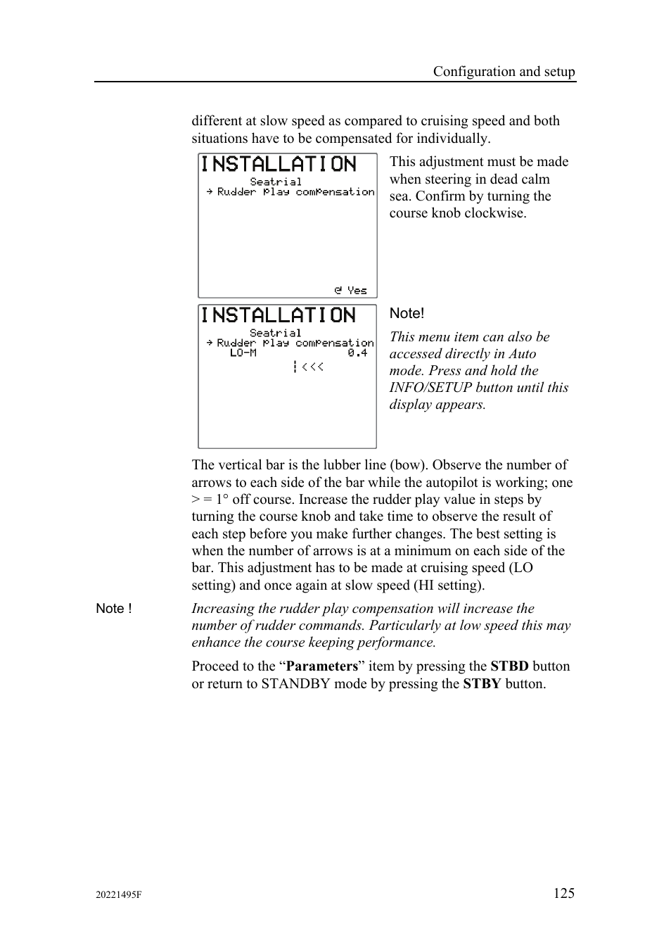 Simrad AP25 User Manual | Page 127 / 172