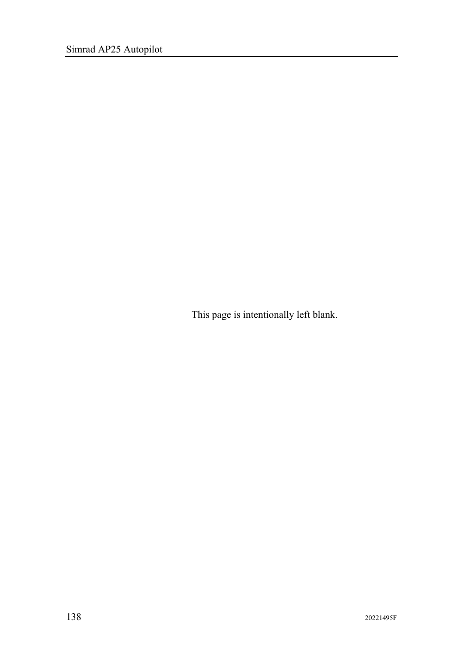 Simrad AP25 User Manual | Page 140 / 172