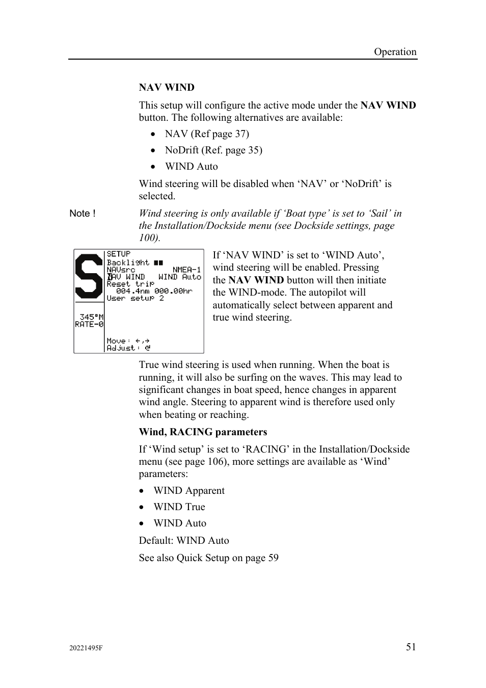 Simrad AP25 User Manual | Page 53 / 172