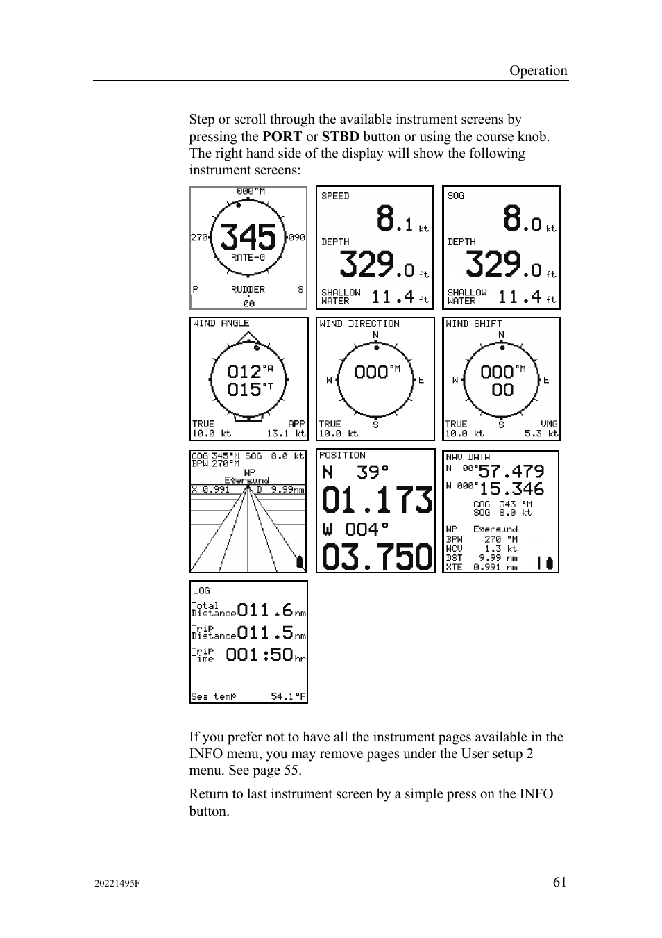 Simrad AP25 User Manual | Page 63 / 172
