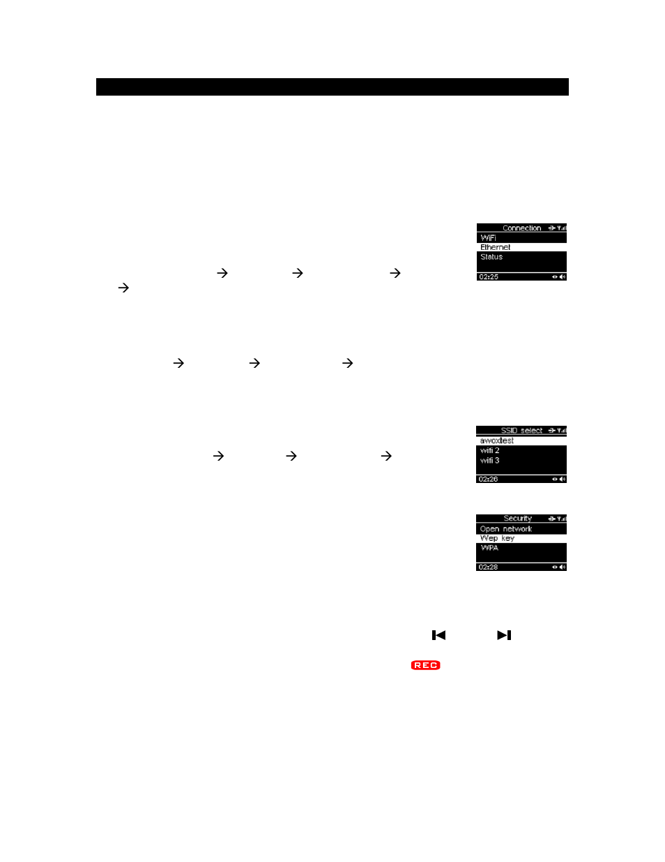 Scott WI-FI INTERNET/ETHERNET/FM PLL RADIO r x 400wl User Manual | Page 11 / 17