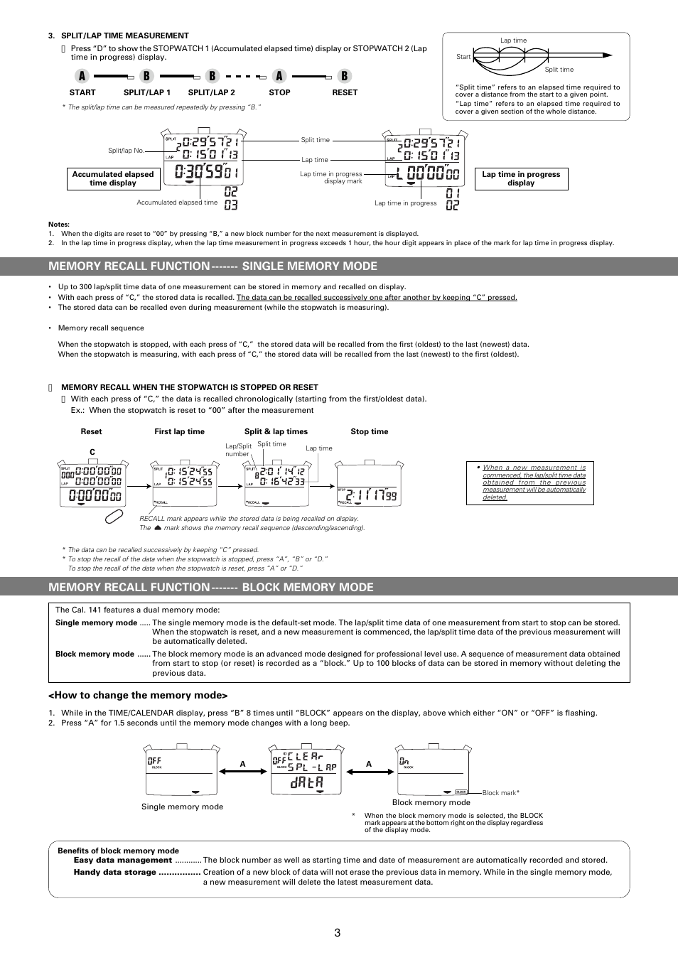 Seiko Group S141 User Manual | Page 3 / 5