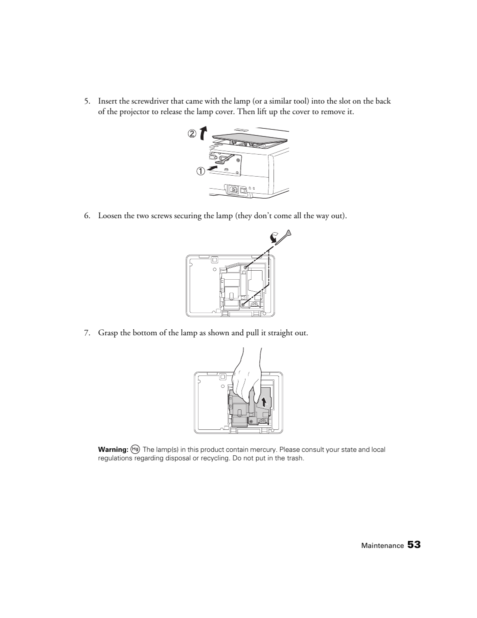 Seiko Group POWERLITE 7500 UB User Manual | Page 53 / 80