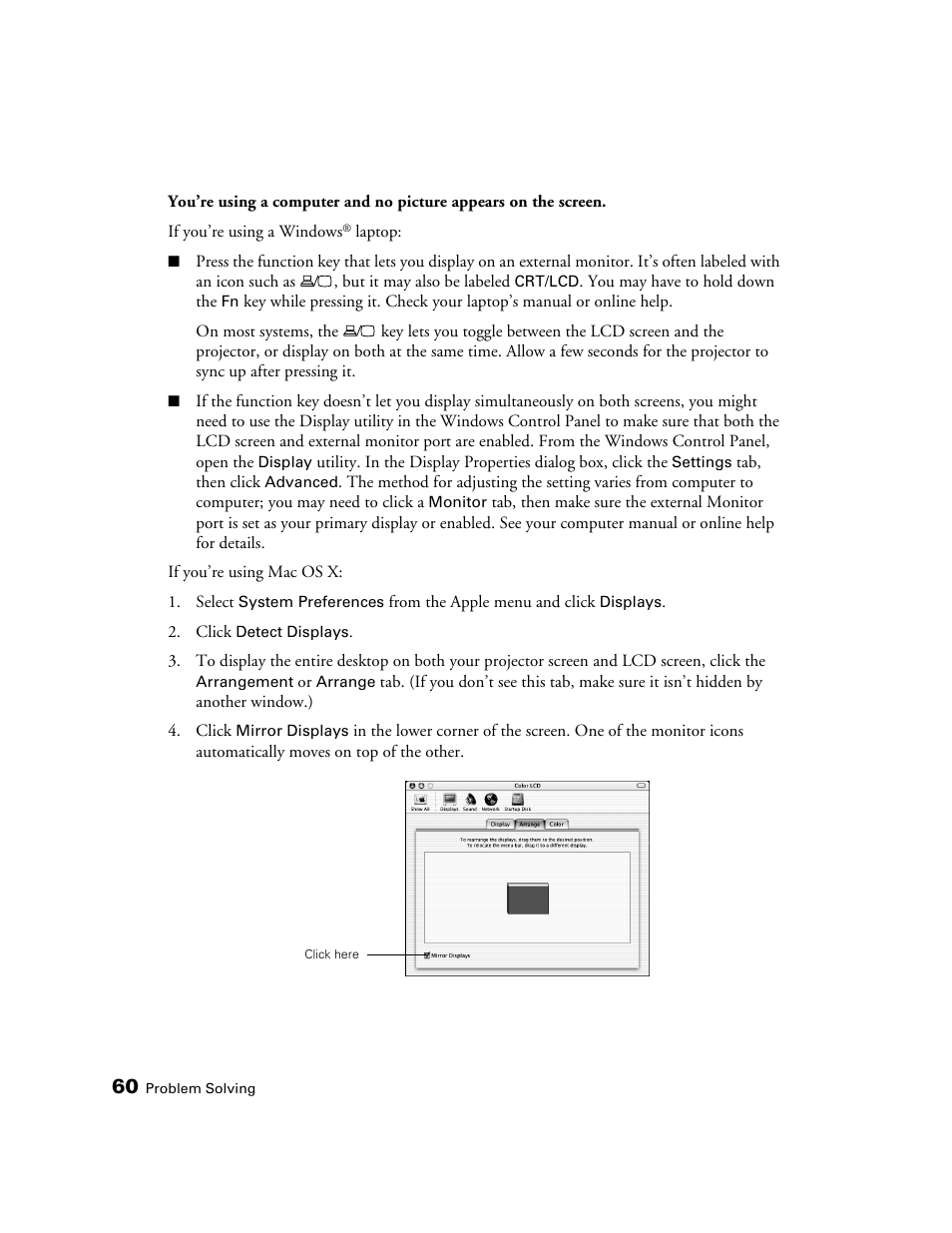 Seiko Group POWERLITE 7500 UB User Manual | Page 60 / 80