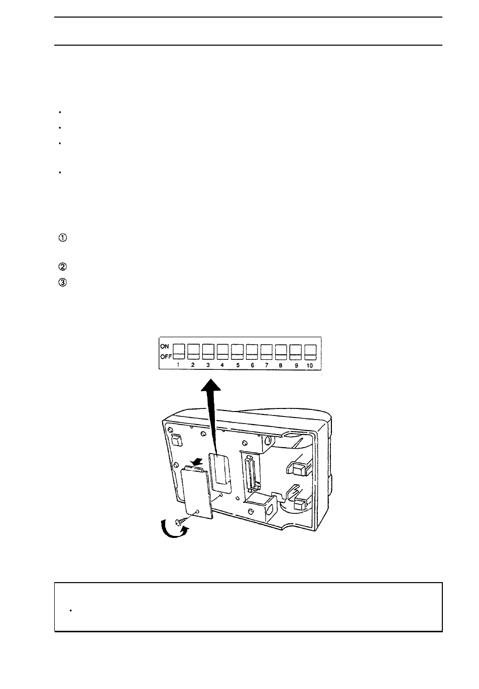 Setting the dip switches, 3 setting the dip switches | Seiko Group TM-L60 User Manual | Page 18 / 79